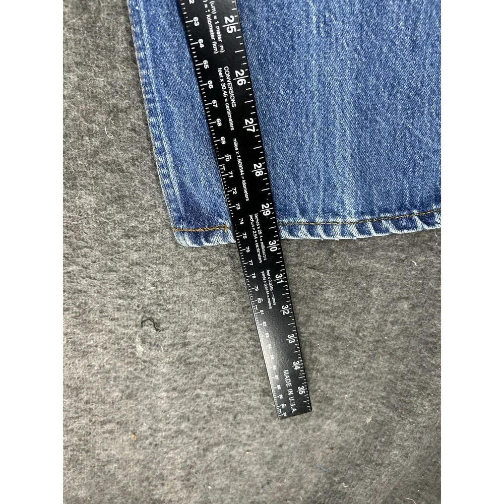 Vintage Levis Jeans Mens 34x31 (Fits 32x30) Orange Tab 517 Bootcut Made in USA